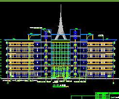 鎮(zhèn)江邊防檢查站辦公樓設(shè)計(jì)圖